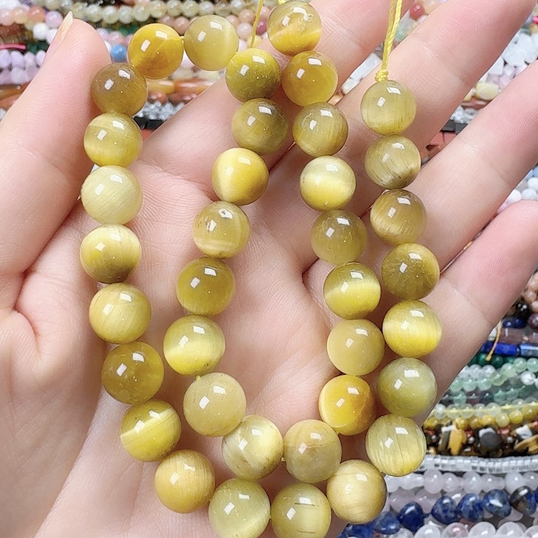 玛瑙/玉髓合金珠宝半成品卡10金虎眼一条