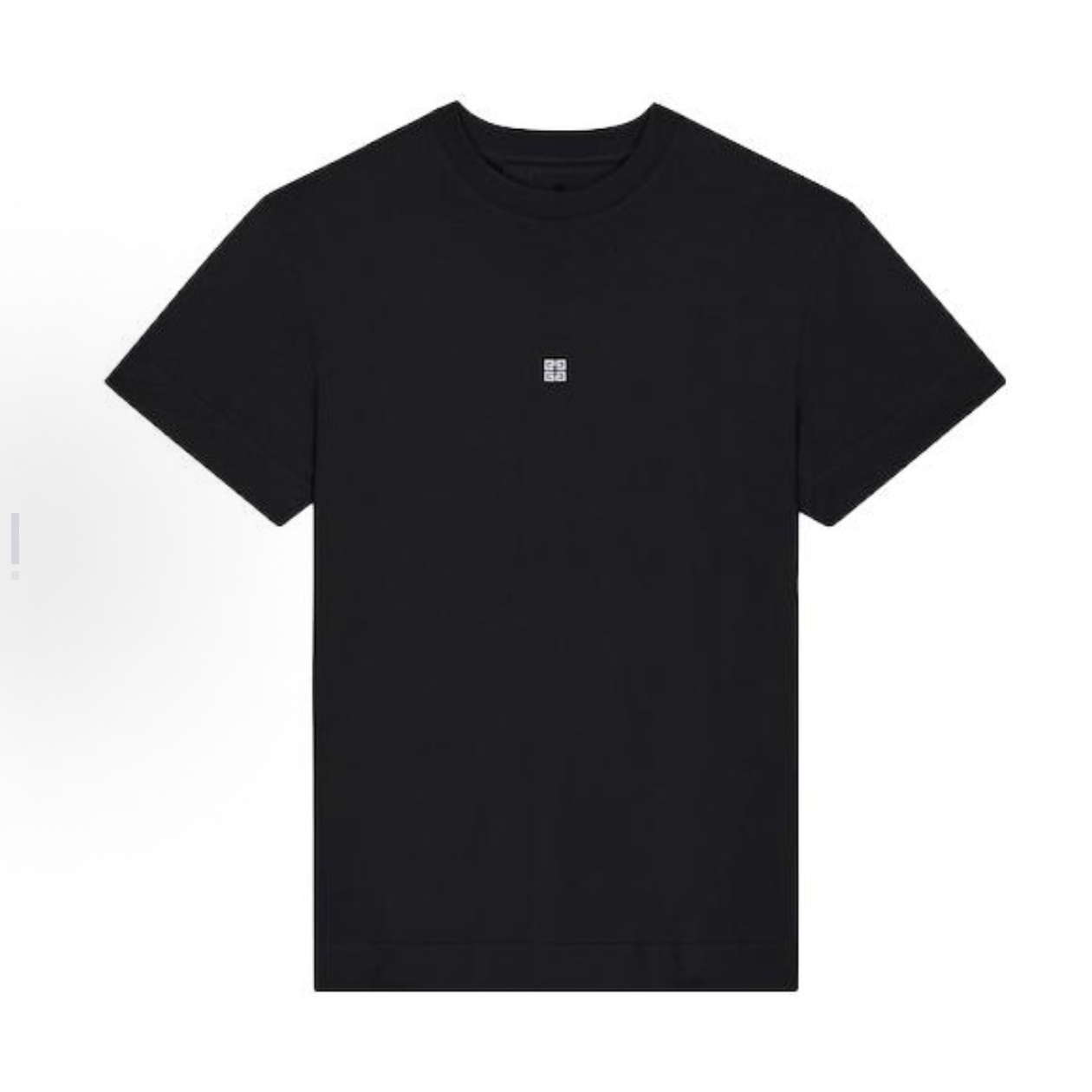 未使用 Givenchy/纪梵希 黑色4G刺绣logo背后经典字母短袖T恤