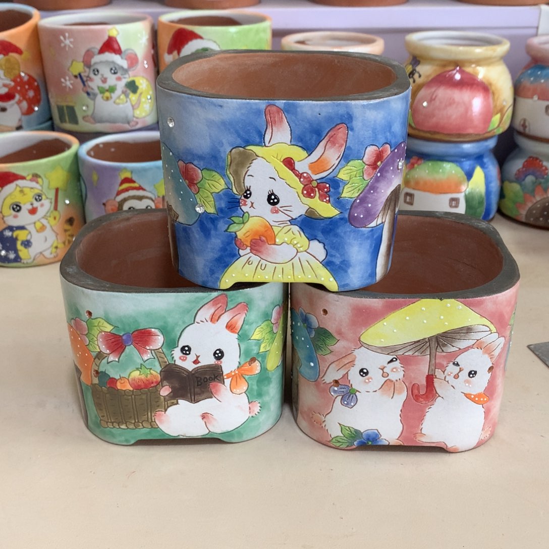 福利花盆，福利卡通