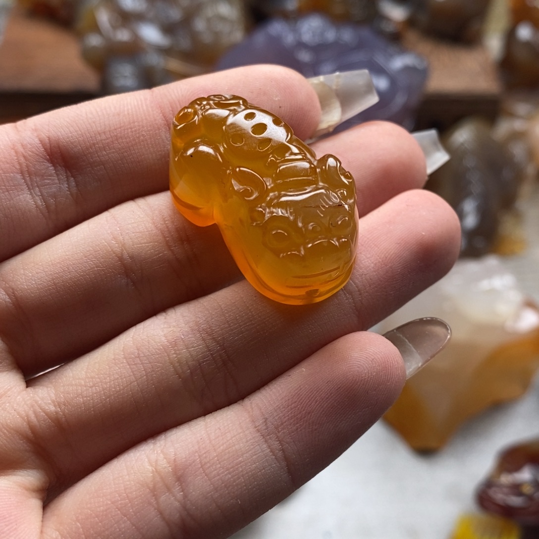 玛瑙/玉髓未镶嵌颈饰