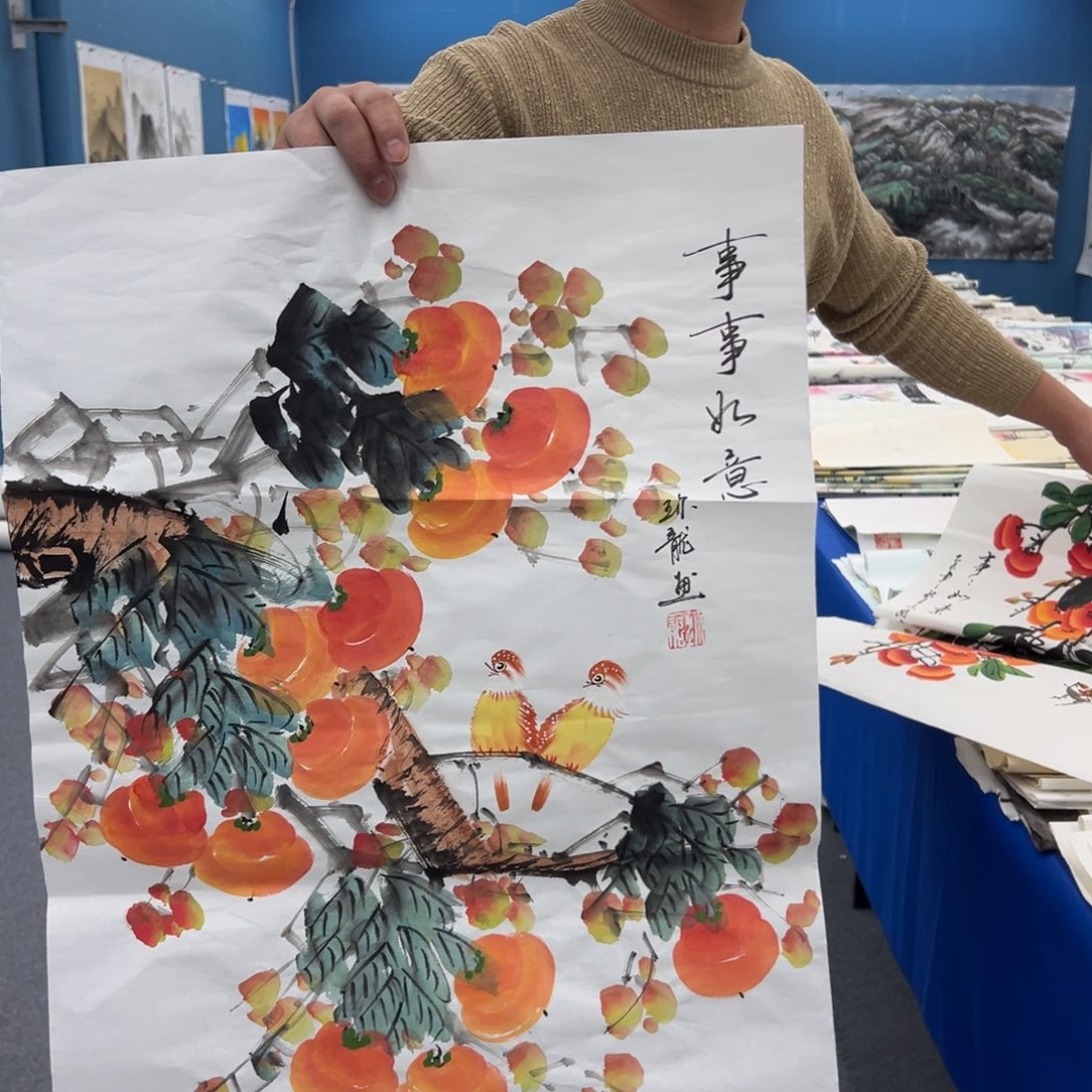 国画国画纯手绘作品