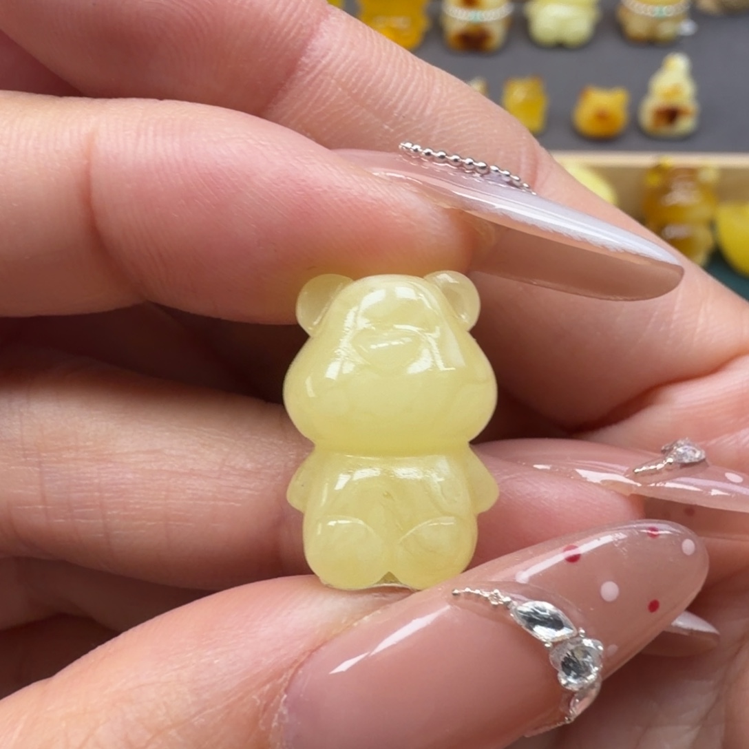 琥珀未镶嵌裸石蜜蜡