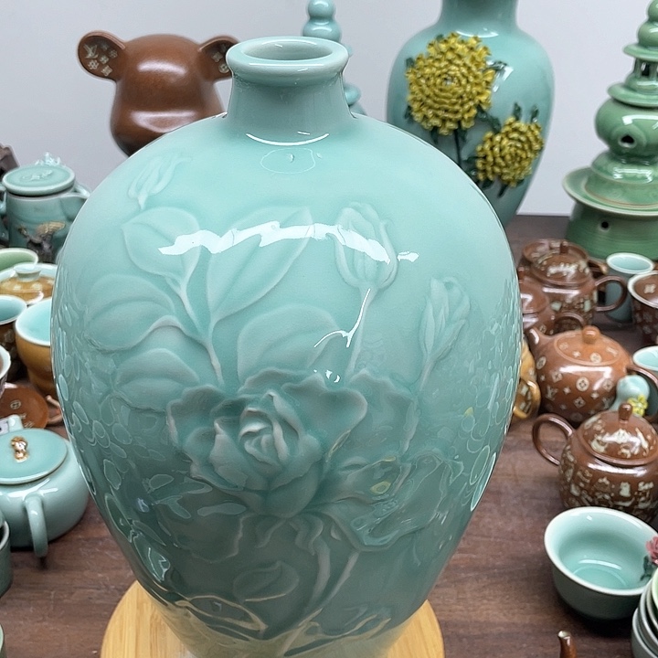 微瑕特价处理青瓷青瓷