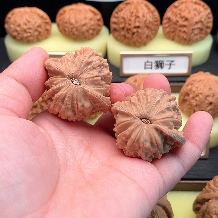 文玩核桃吊坠4号磨盘39