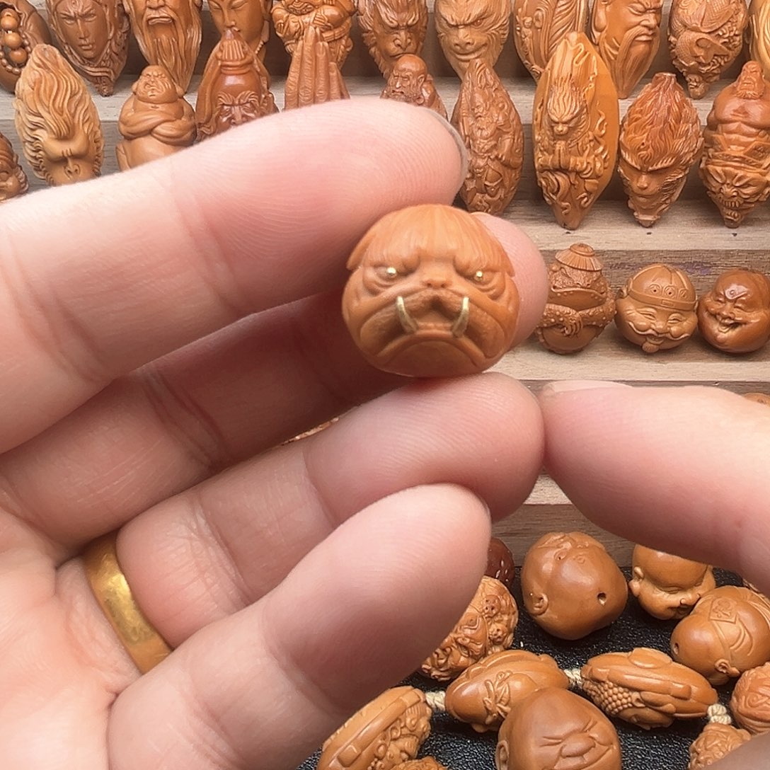 猴头核桃吊坠18恶霸