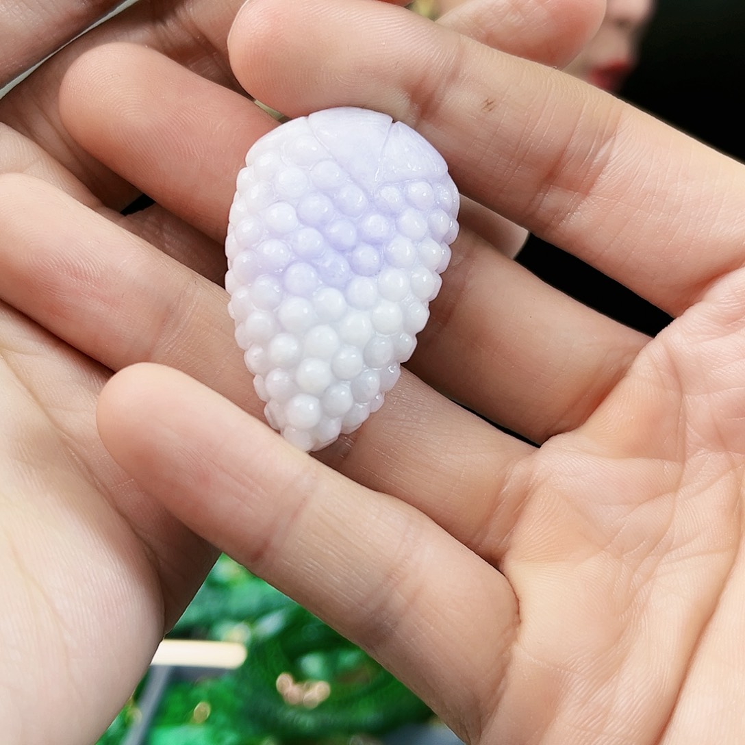 翡翠颈饰未镶嵌吊坠