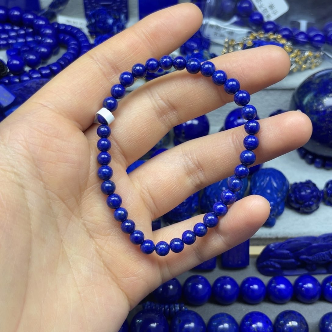 青金石手串5+未镶嵌