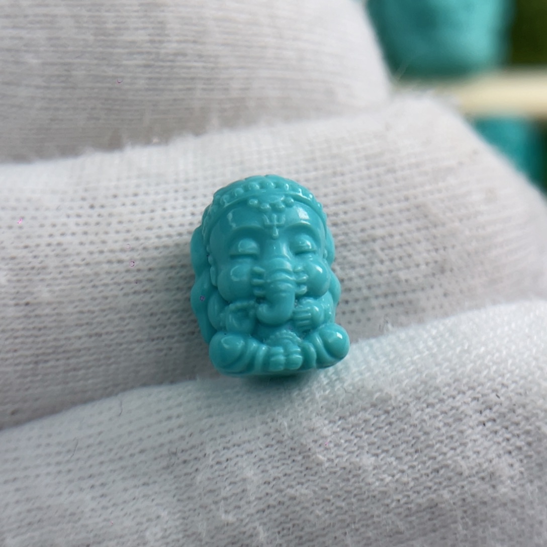 绿松石颈饰未镶嵌卡9.7-12.8-9