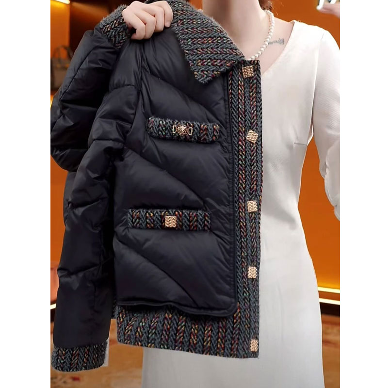 2025新款设计感小香风棉服保暖外套洋气宽松显瘦百搭外套女