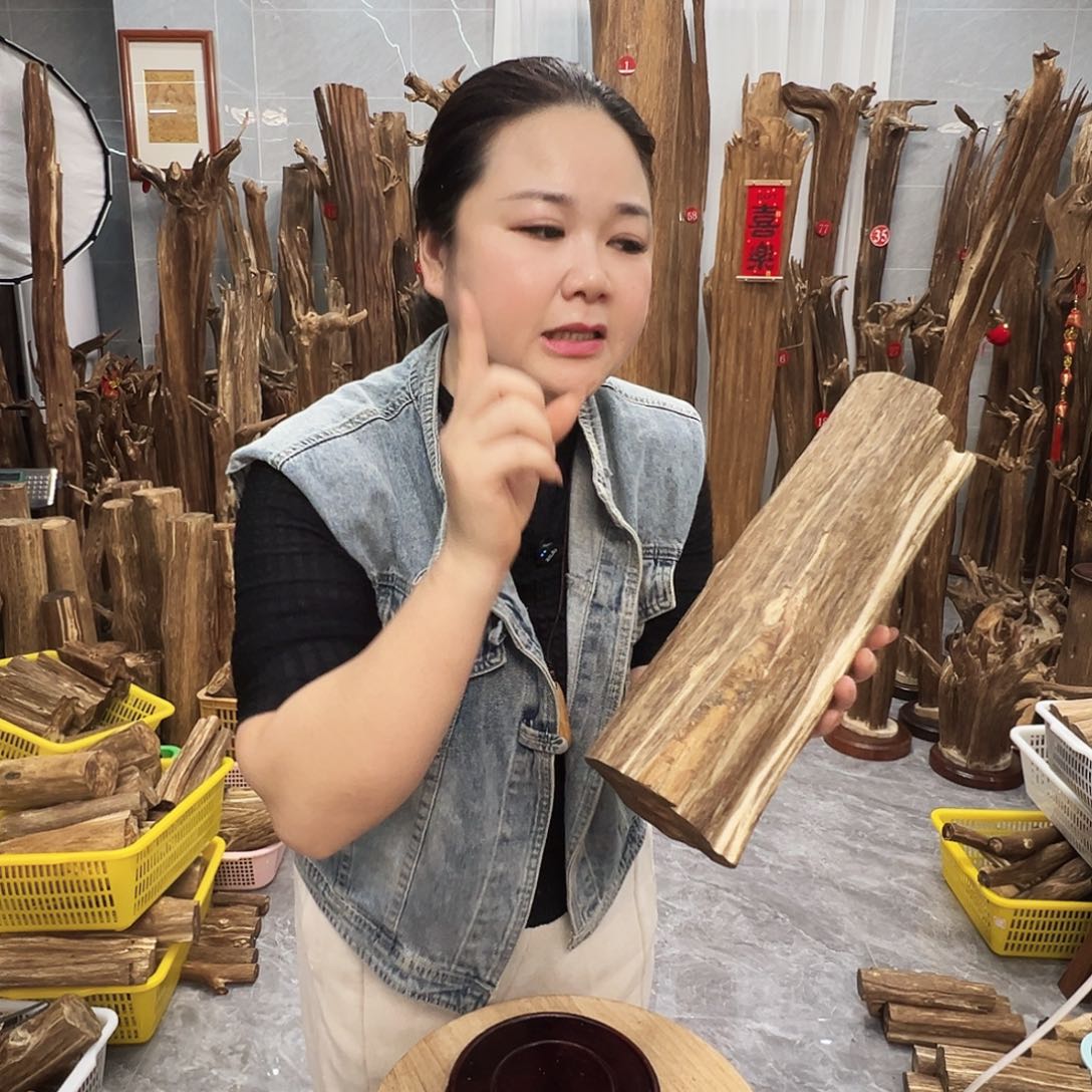 沉香碎屑沉香原料摆件工艺品