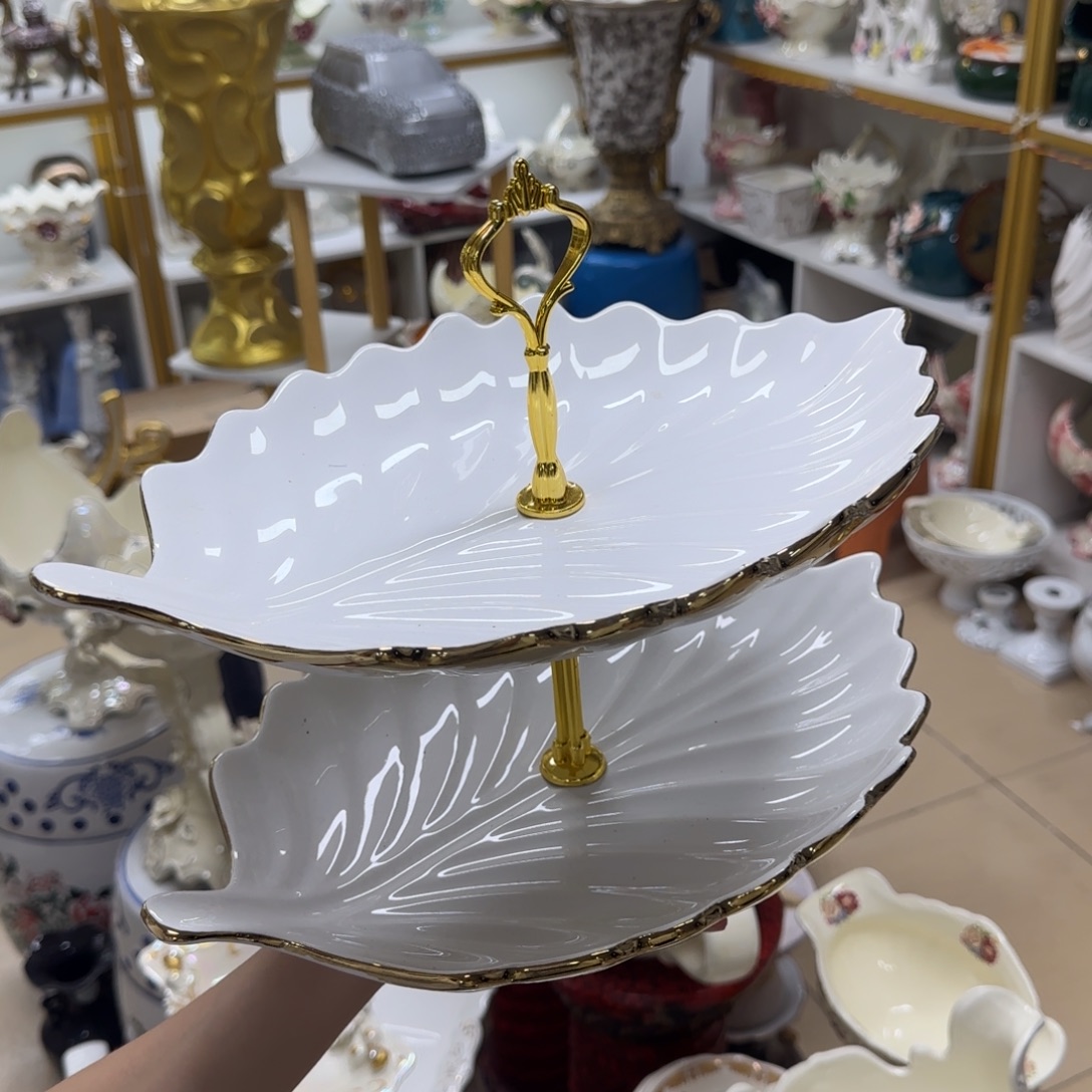 瓷片陶瓷工艺花瓶摆件