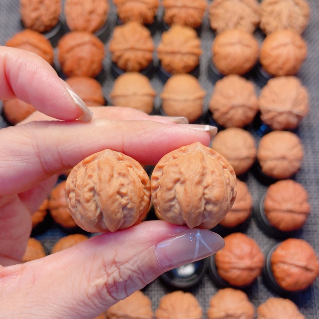 之***归文玩核桃把件南瓜