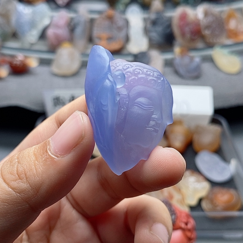 【闪购商品】未镶嵌吊坠定制玛瑙