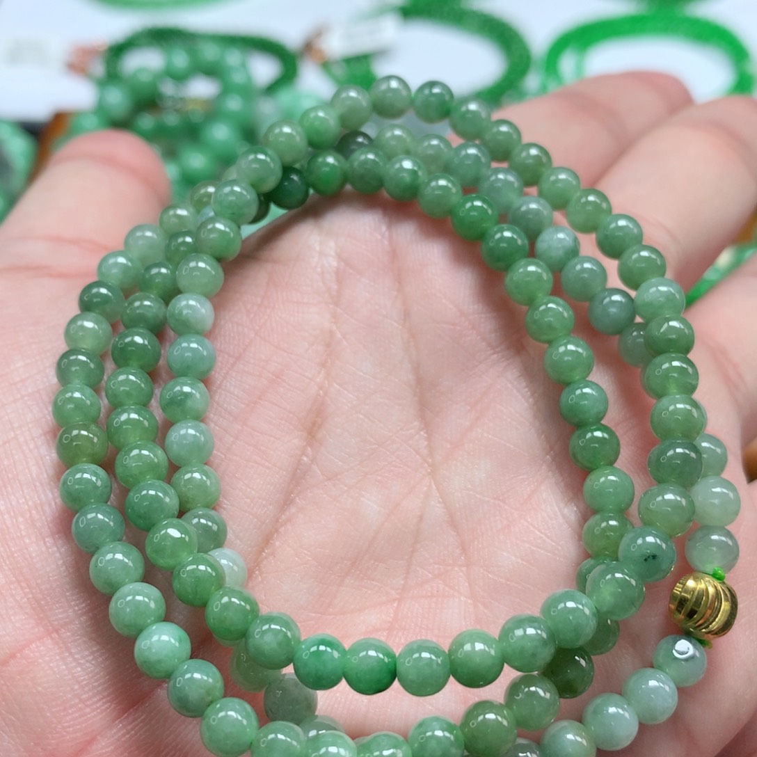 未镶嵌手链翡翠翡翠