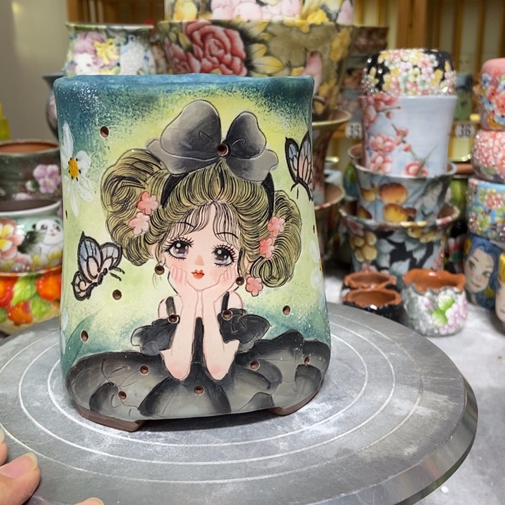 景德镇艺术手绘作品