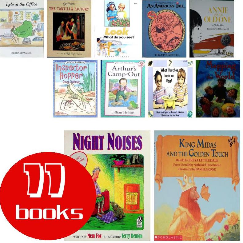 英文原版绘本11本93250729073