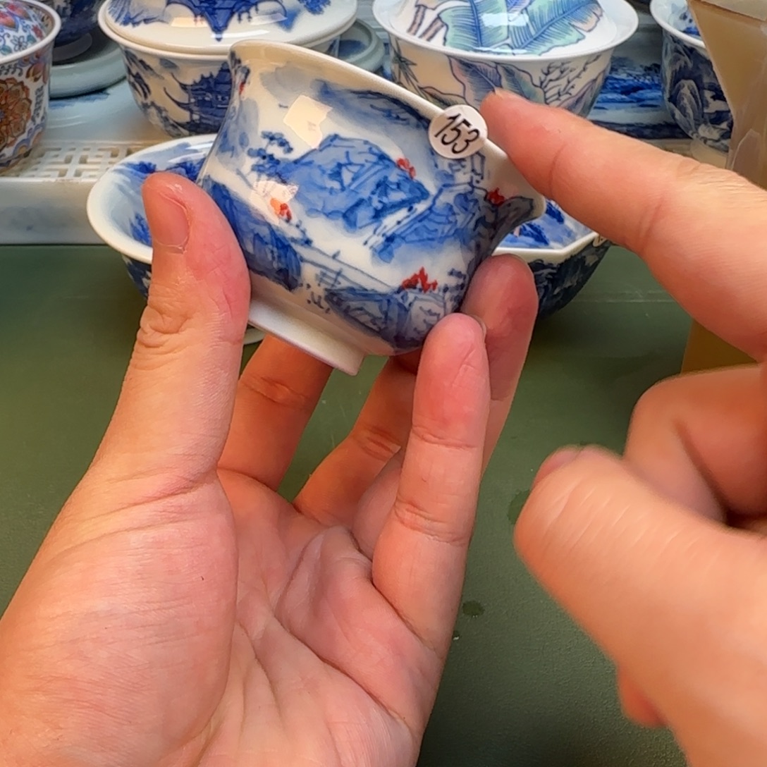 彦祖纯手工手绘茶具153