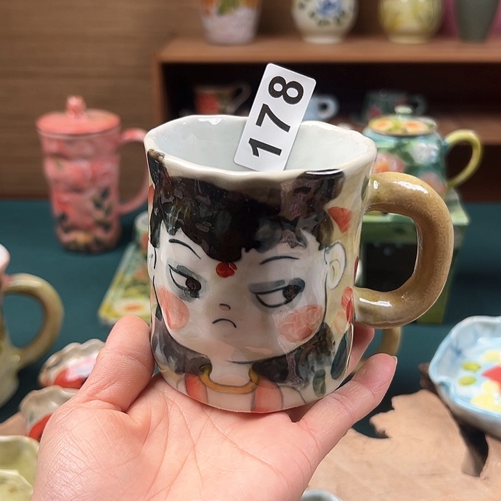 杯用****4景德镇陶瓷手绘作品178
