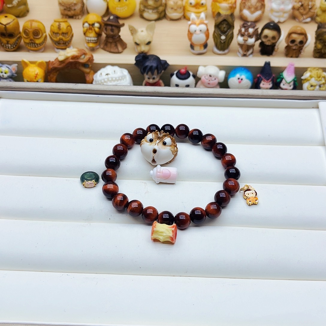 鹿骨手串/手链手工雕刻配饰