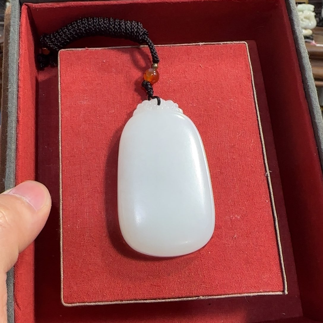 和田玉挂件未镶嵌