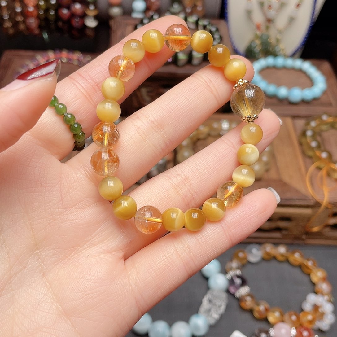 水晶手链未镶嵌多宝水晶