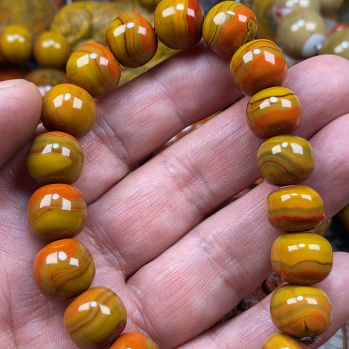 玛瑙/玉髓手链未镶嵌k*i