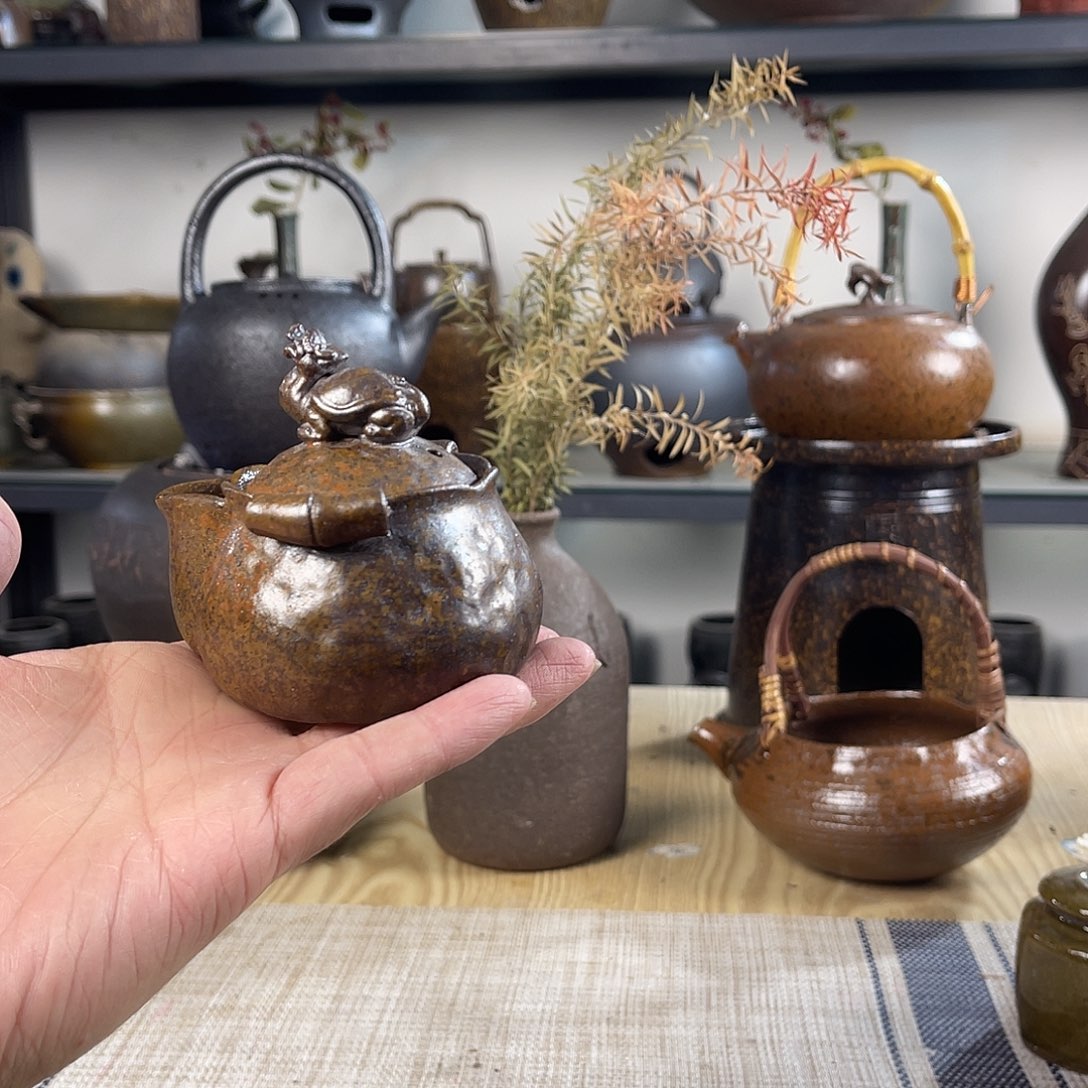 紫砂粗陶实用砂锅