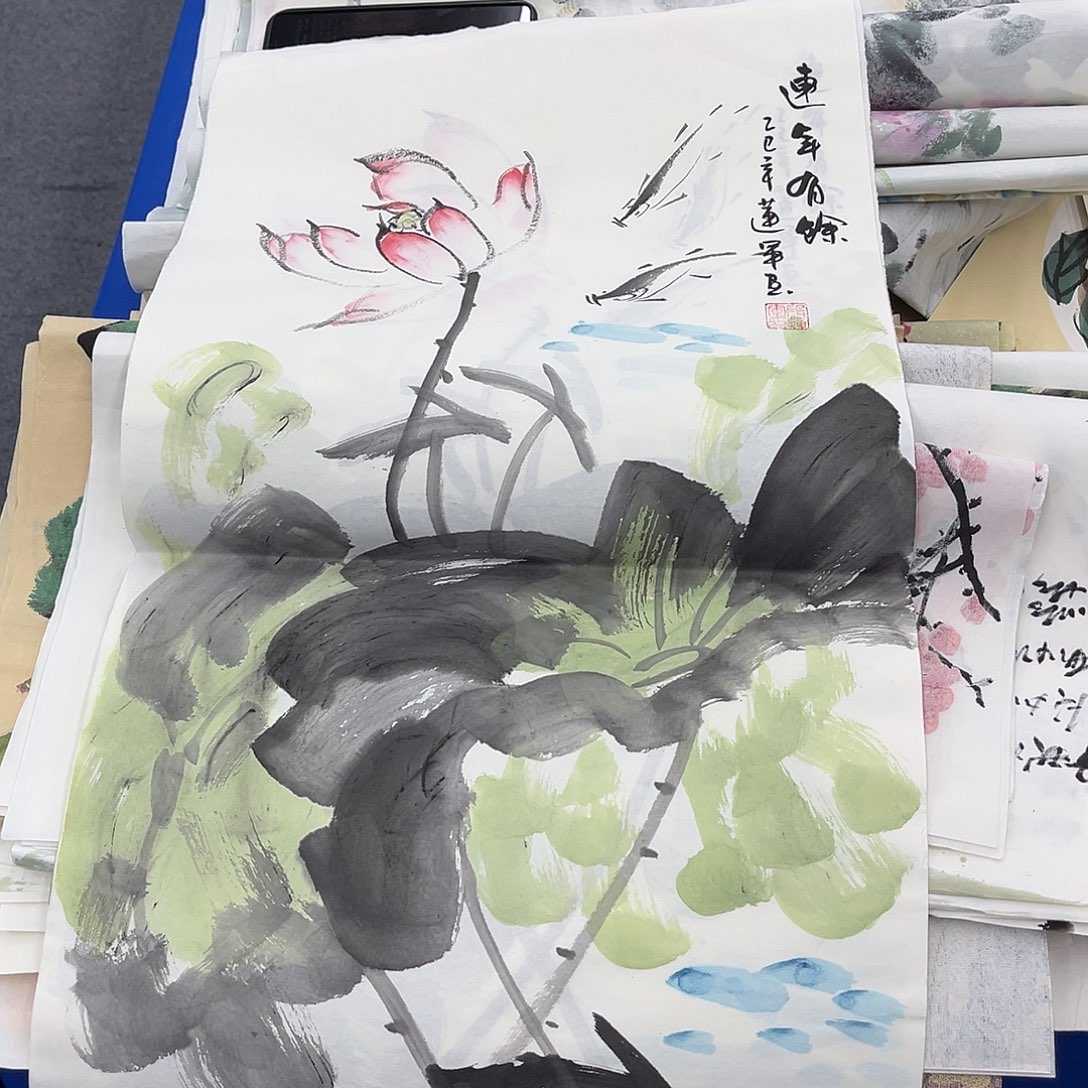 国画纯手绘作品欣赏