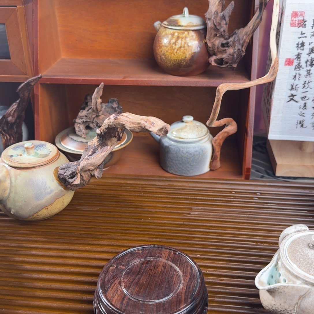 稀***图景德镇纯手工陶瓷柴烧孤品