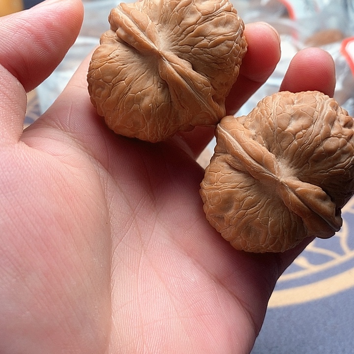 C***C桃核把件文玩核桃平谷元宝46