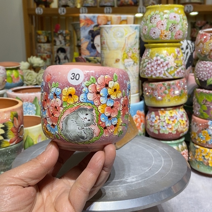 景德镇艺术手绘作品