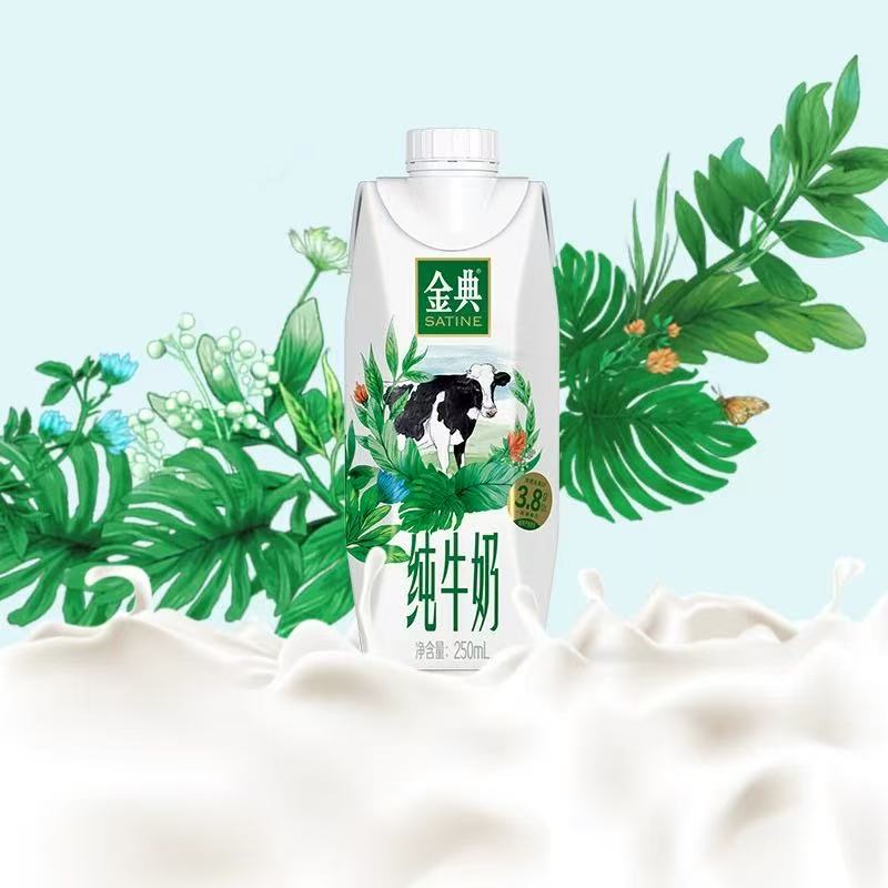 SH 伊利金典纯牛奶系列250ml*8