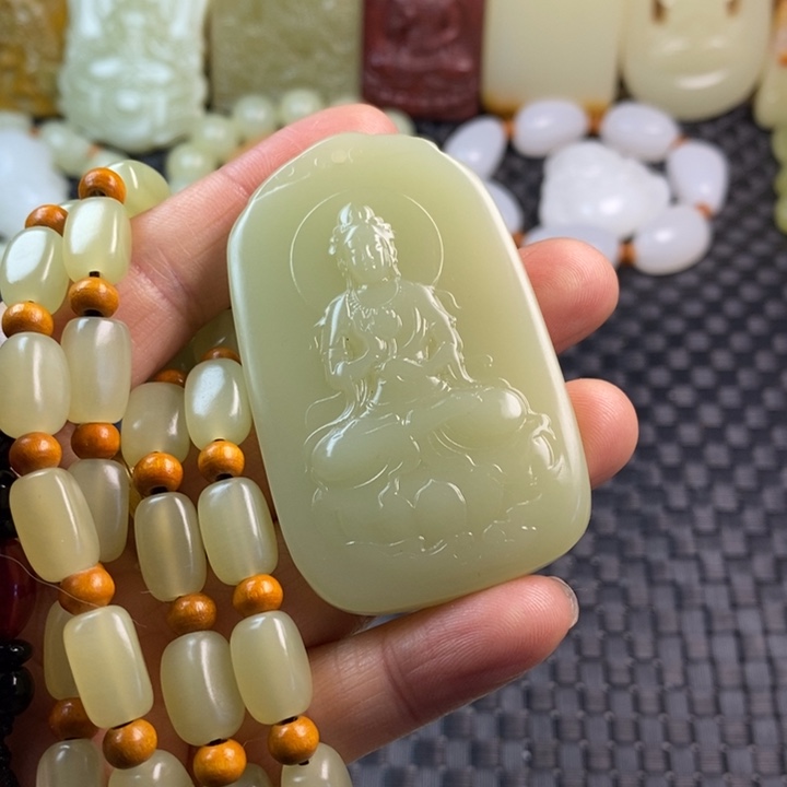 昆仑料观音牌一套