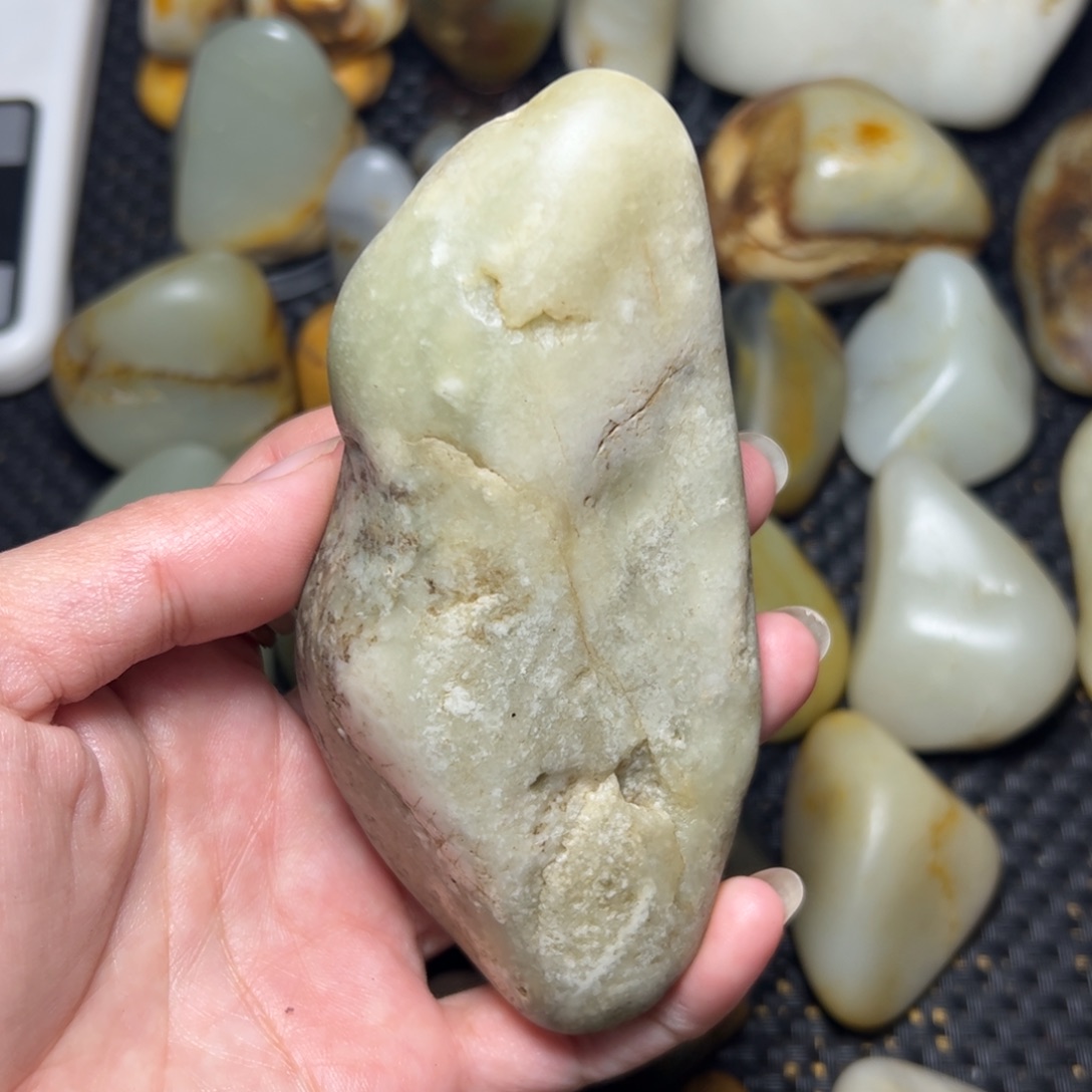 和田玉未镶嵌挂件21