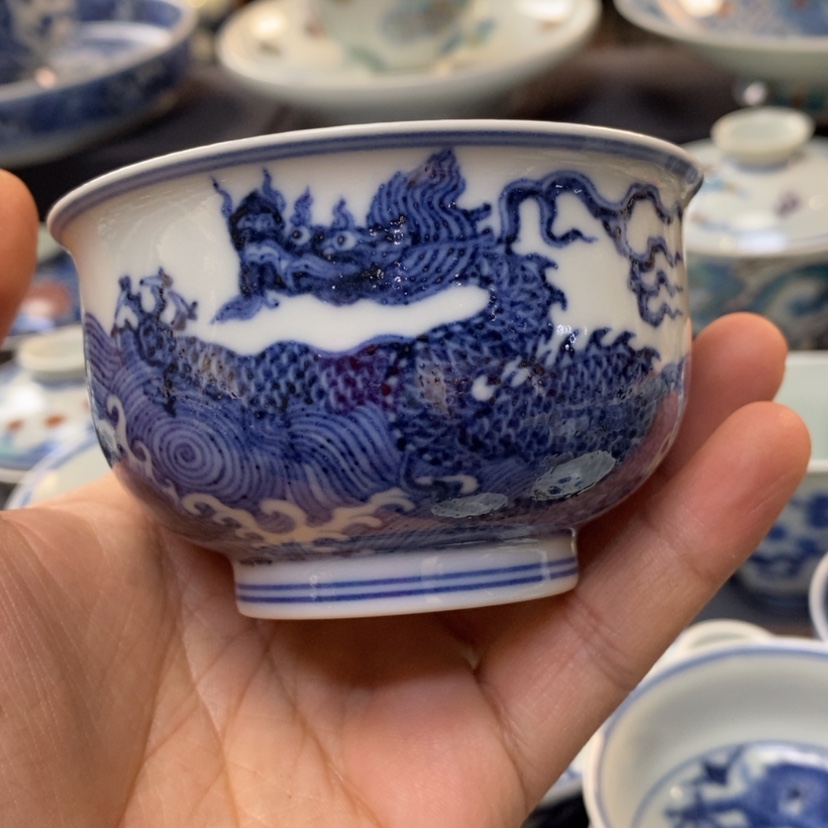 【闪购商品】景德镇青花主人杯