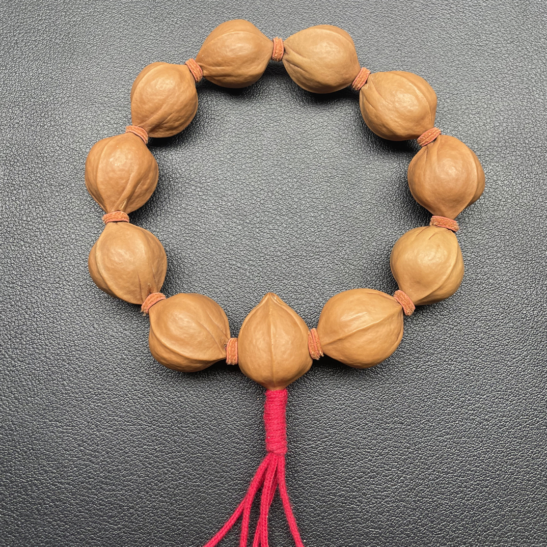 梅林铁核19x24原生态橄榄核手串