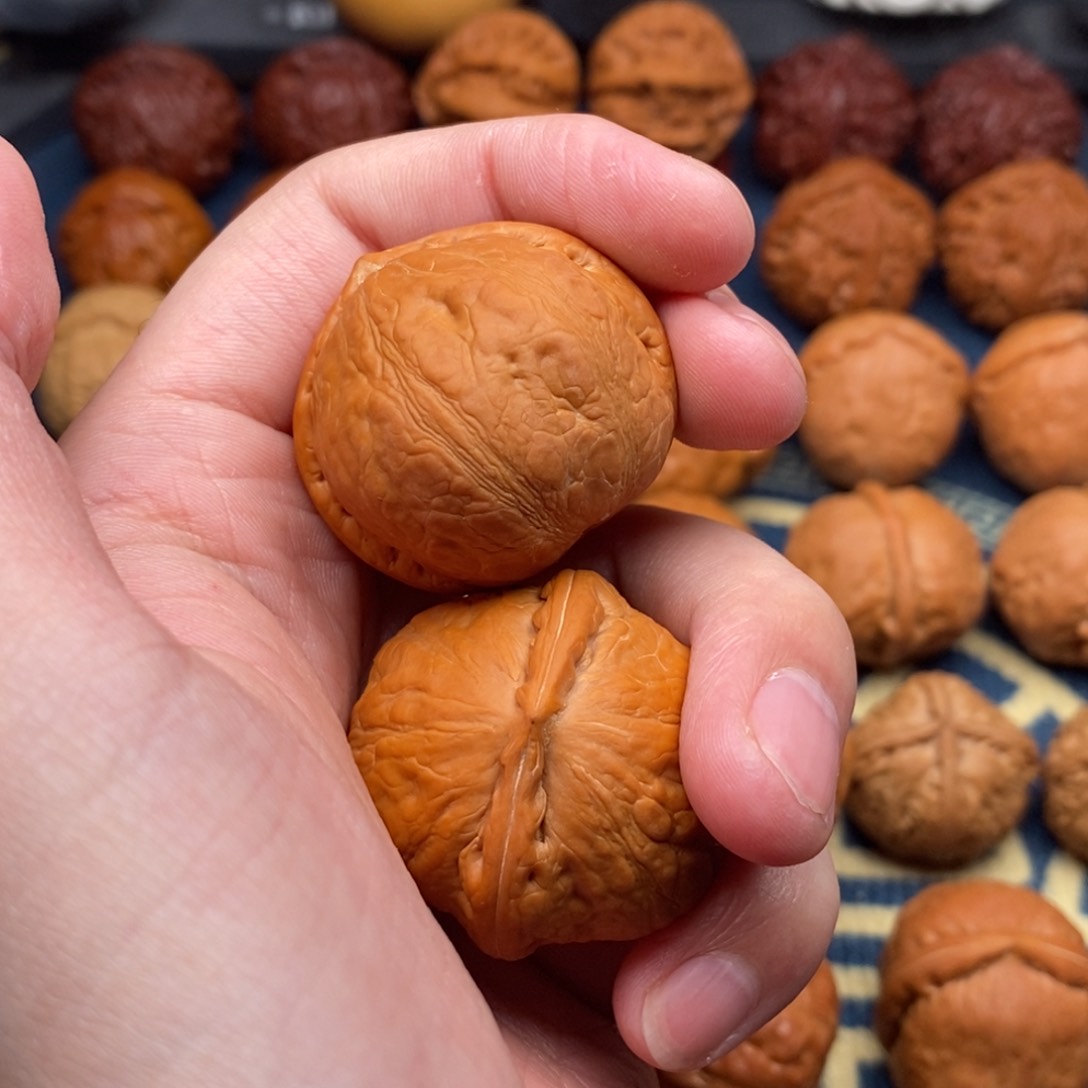 文玩核桃把件大****龙精品小手捻