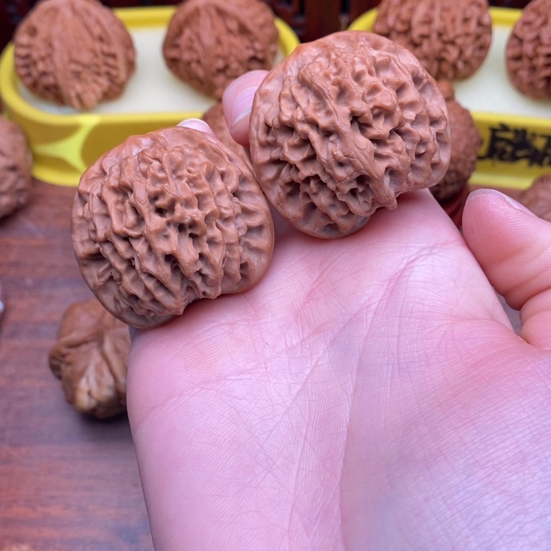 吊坠文玩核桃白**隙秦闷