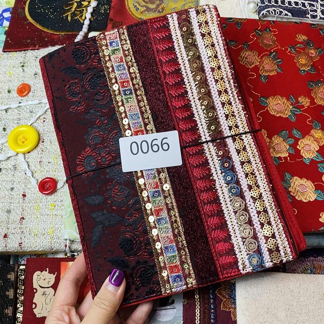 织绣A5活页送纸66