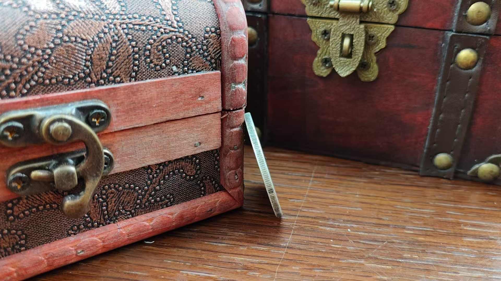 【韶华专属】1168工艺包装送人珍惜保管铜器币子