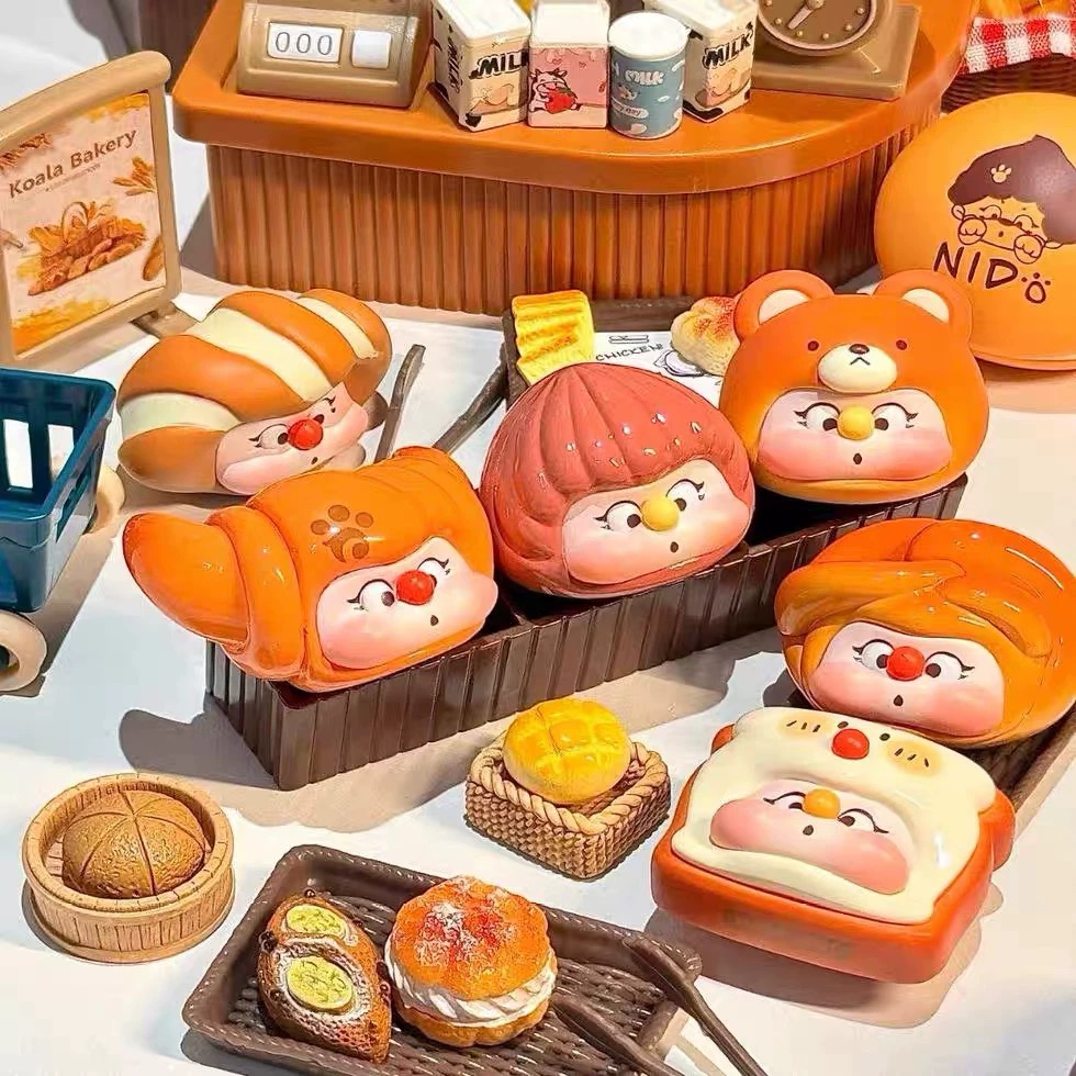 【喵酱拆盒】看后五墩墩面包屋萌粒潮玩生日礼物盲盒礼品
