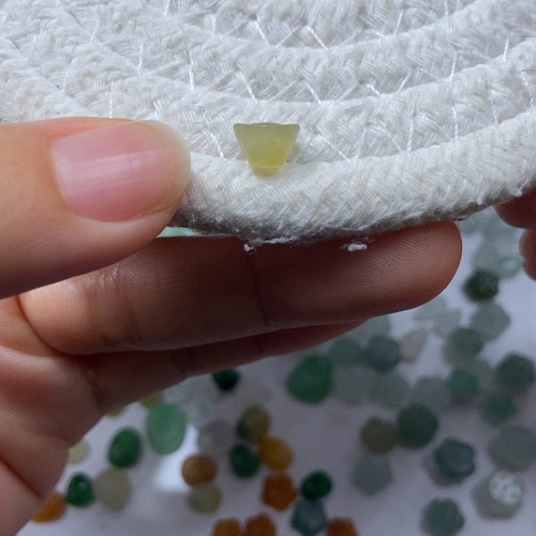 定制翡翠未镶嵌翡翠5.1*7.7**5.0