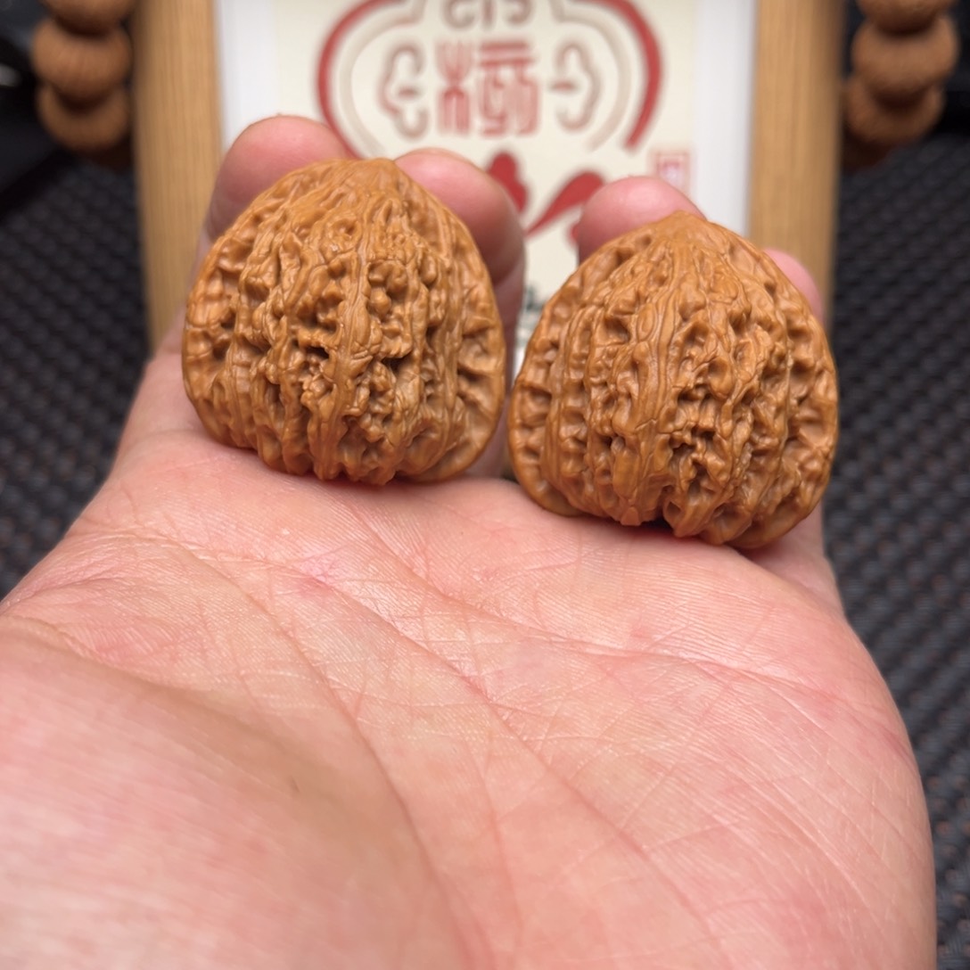 吊坠文玩核桃密纹35全品