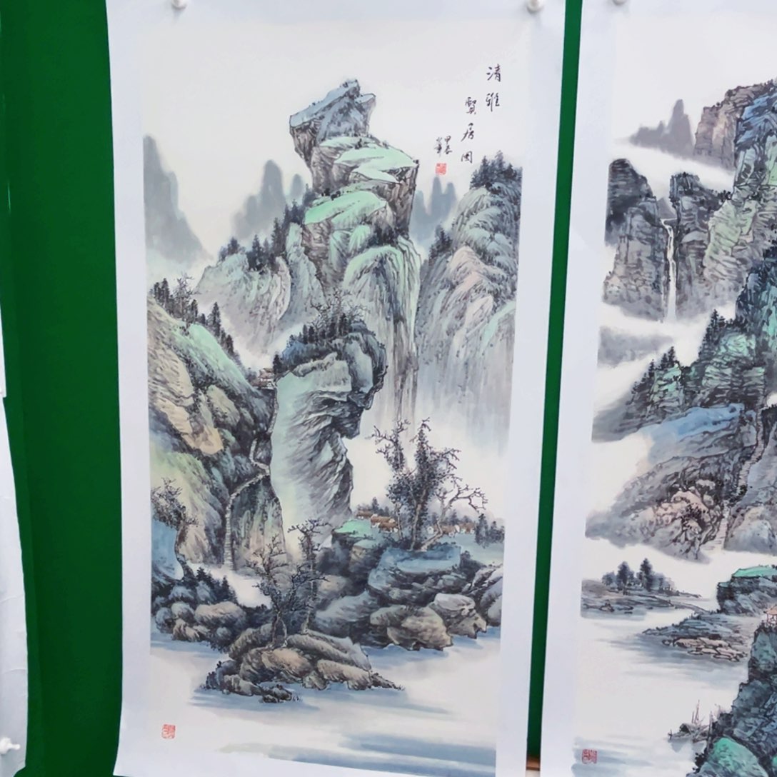 国画1*四尺绘画作品