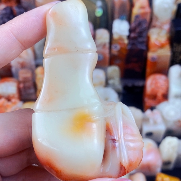 老挝石印石手工篆刻