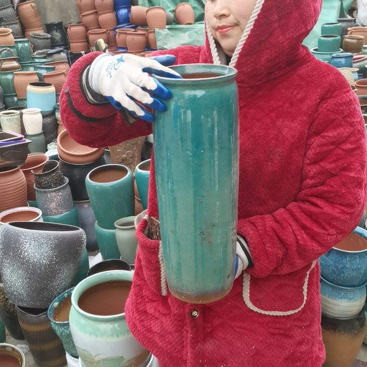 红陶口14高42瑕疵