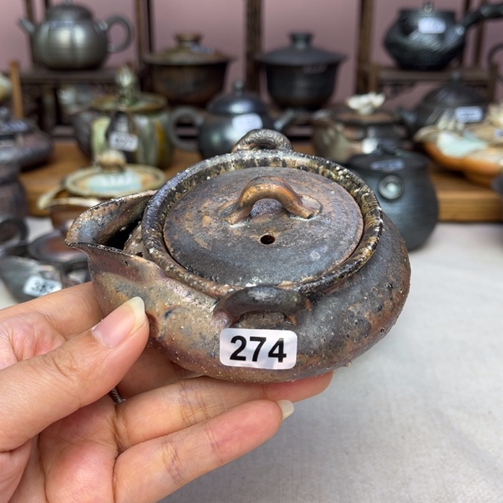壶裸柴烧陶瓷茶具