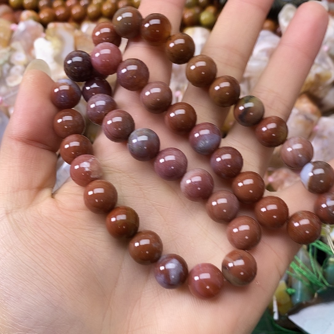 玛瑙/玉髓未镶嵌珠宝半成品卡十玛瑙一条