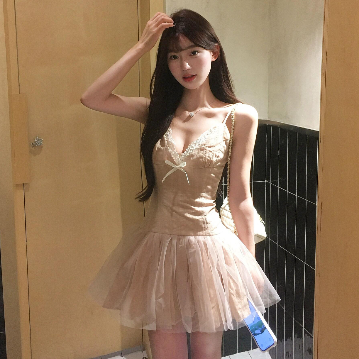 千番家女装 纯欲名媛辣妹高级感上衣 连衣裙 套装