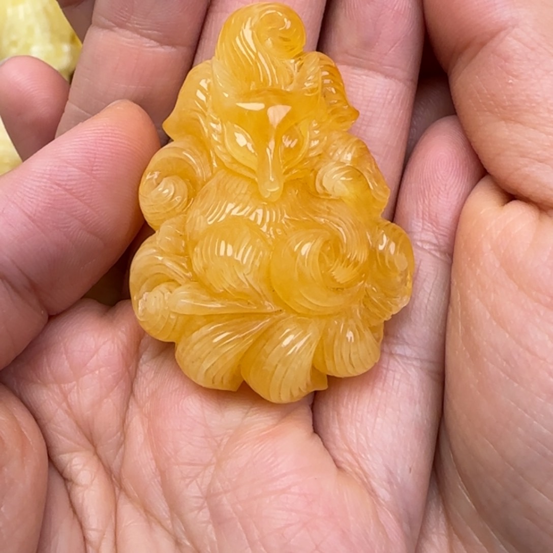 蜜蜡颈饰未镶嵌天然蜜蜡